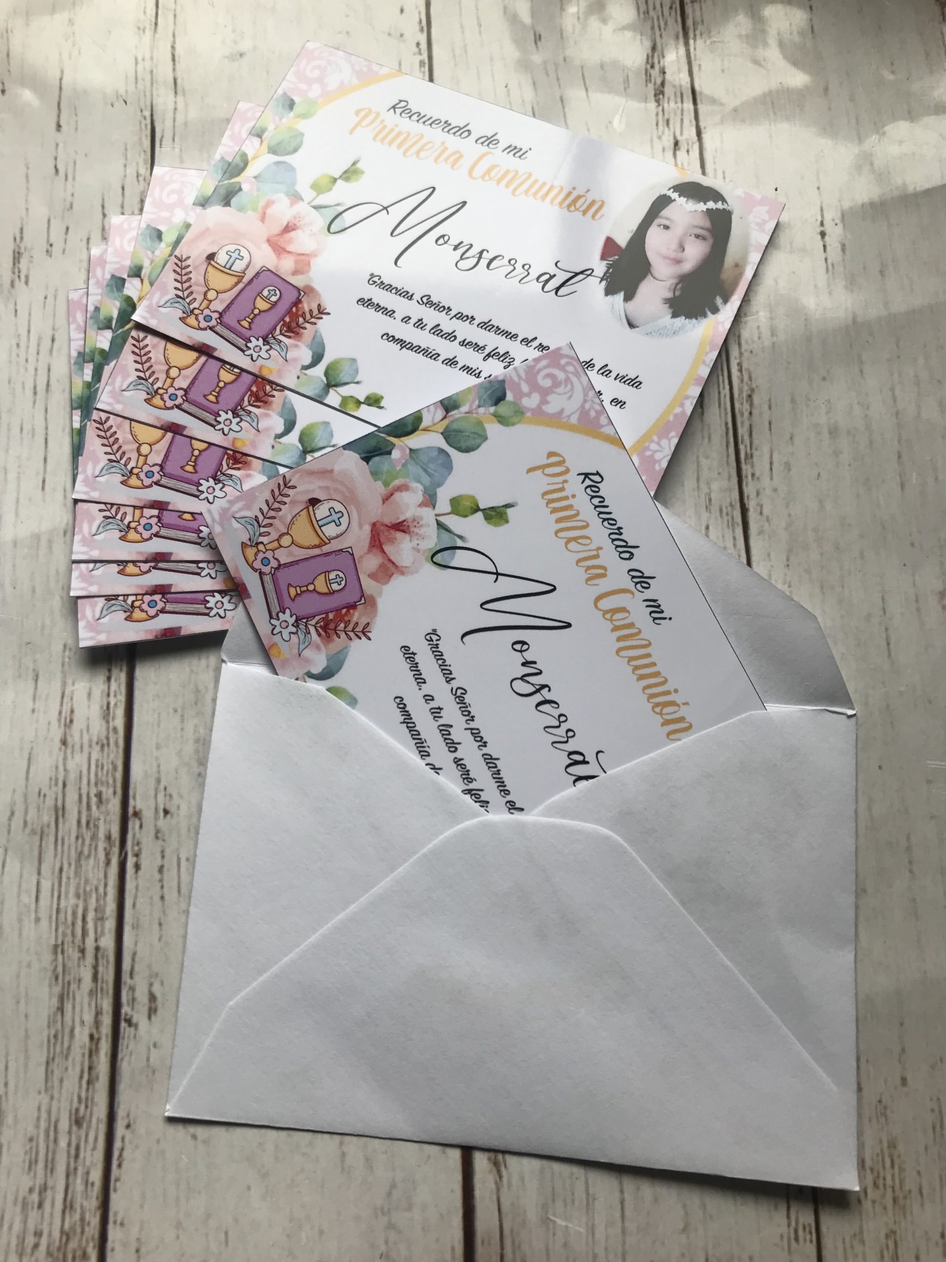 Tarjeta con sobre