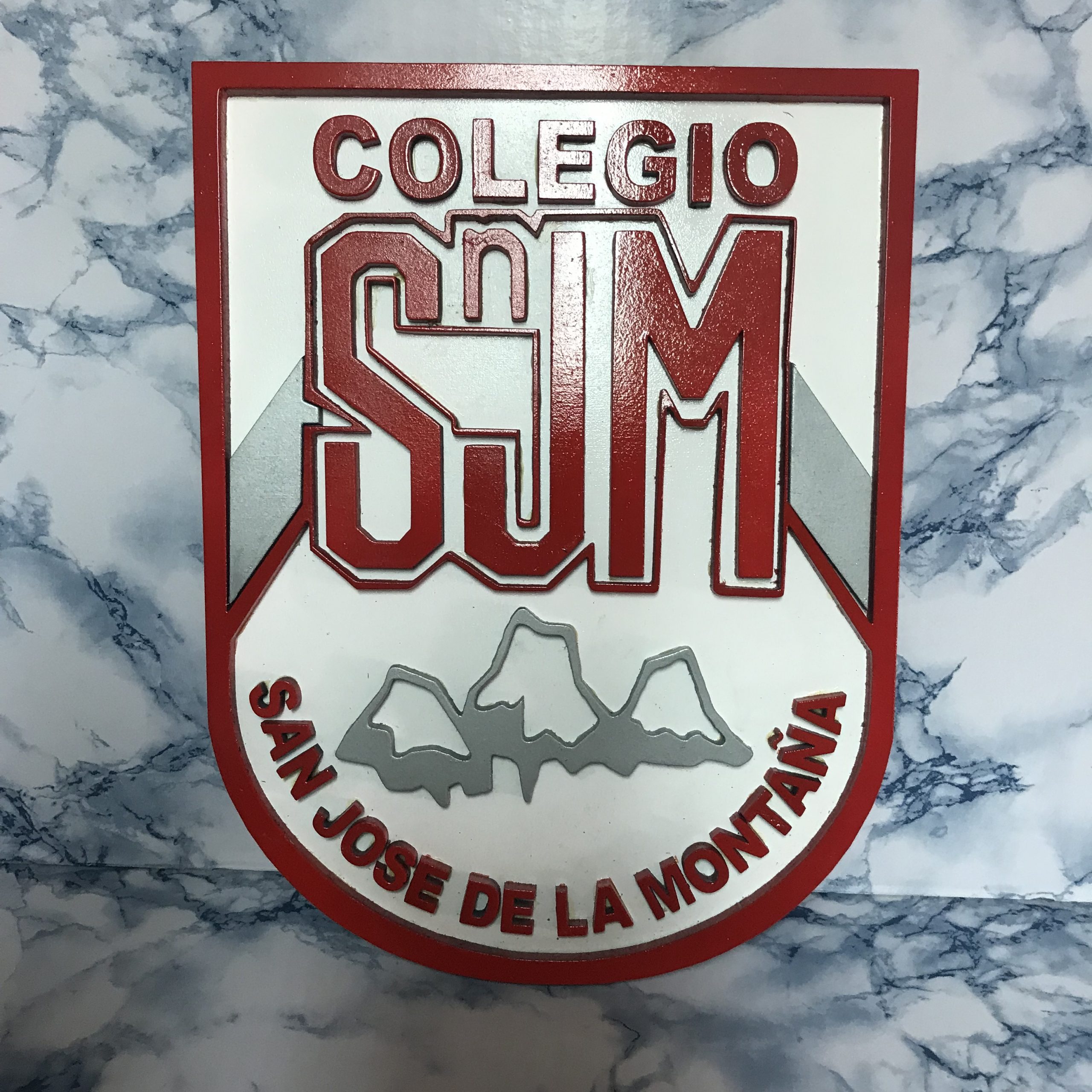Letras volumétricas mdf