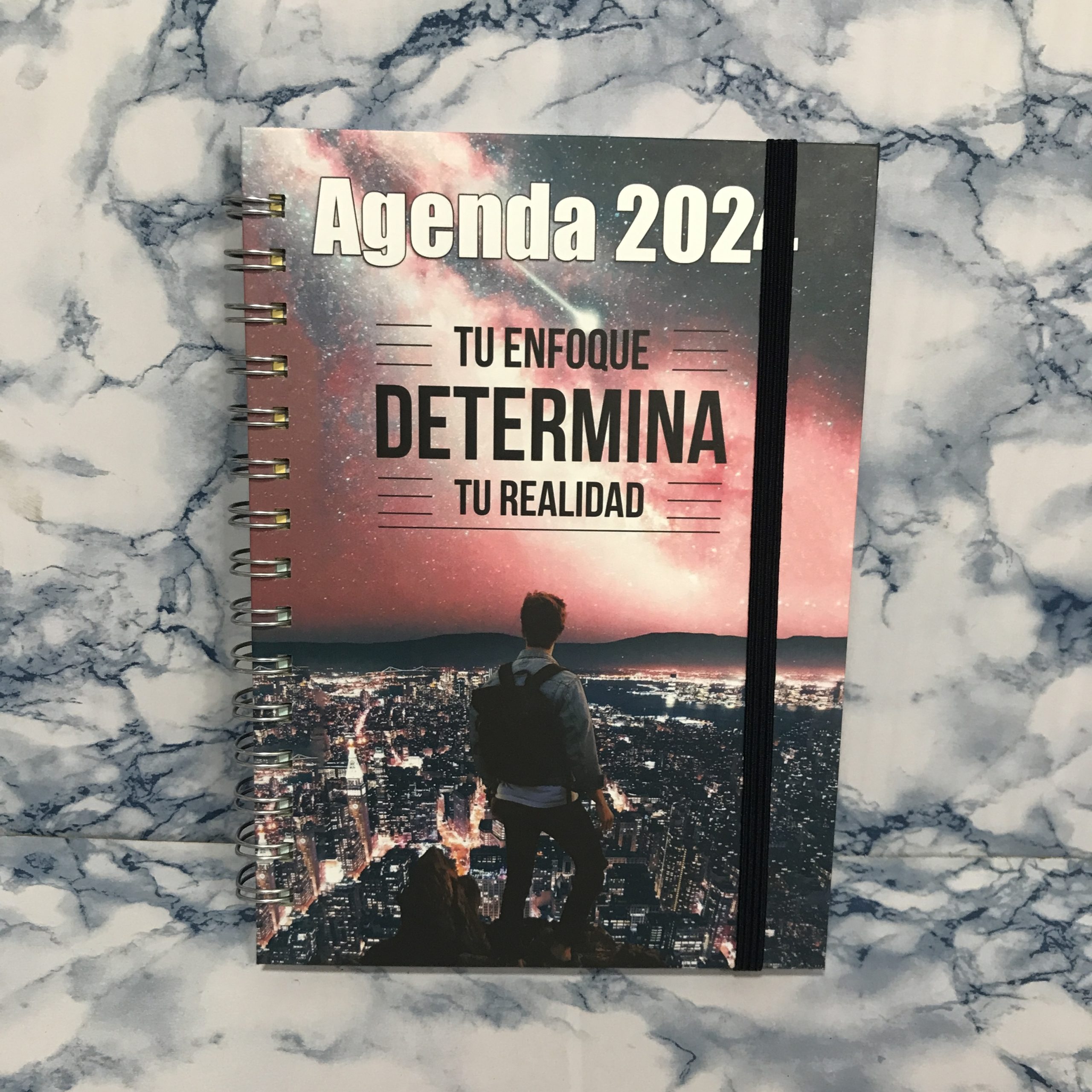 Agenda fechada Azul