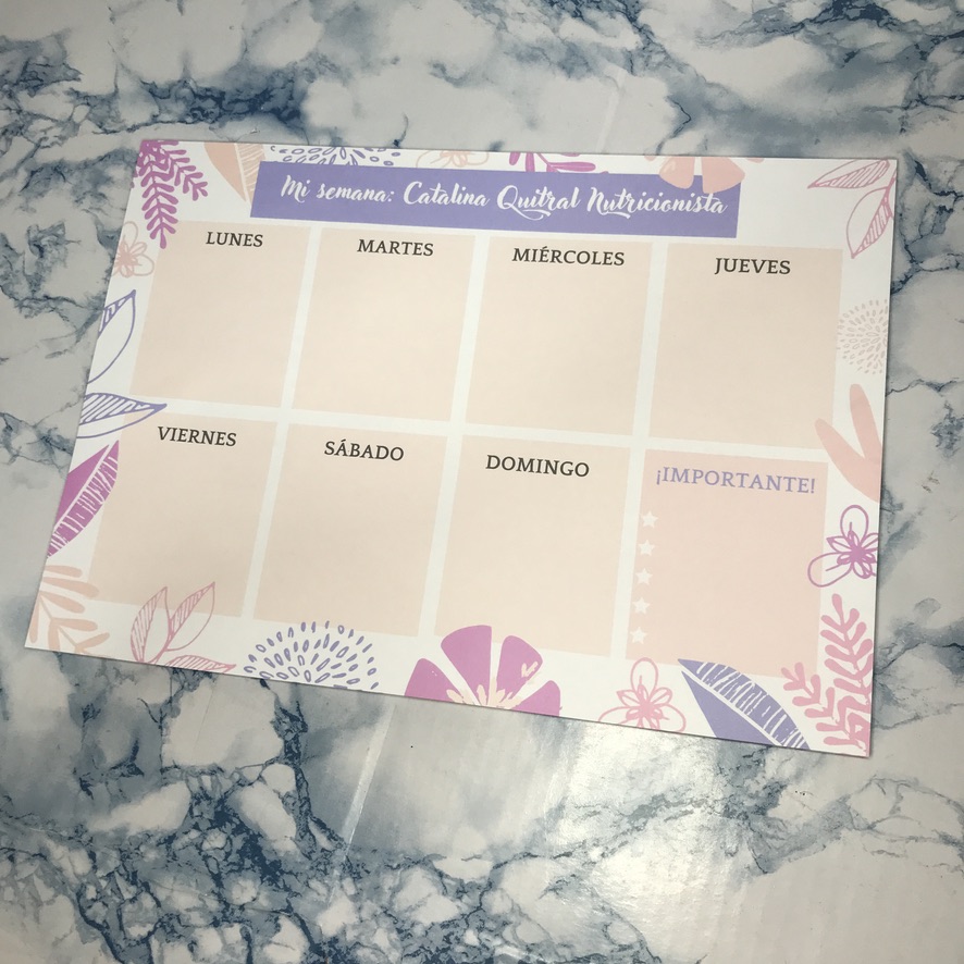 Planner taco encolado